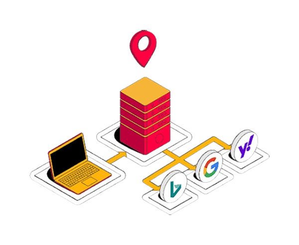 Using proxies for advertising