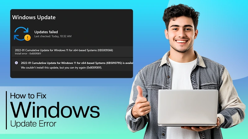 Window Update Error