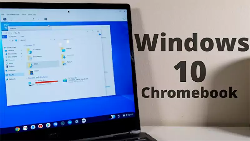 d-Install Windows on Chromebook