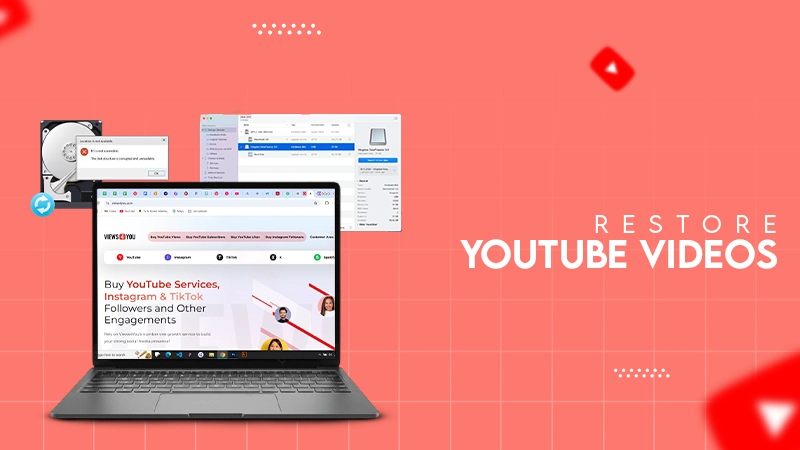 restore youtube videos