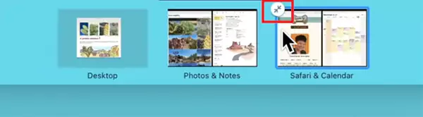 Click on the expand icon