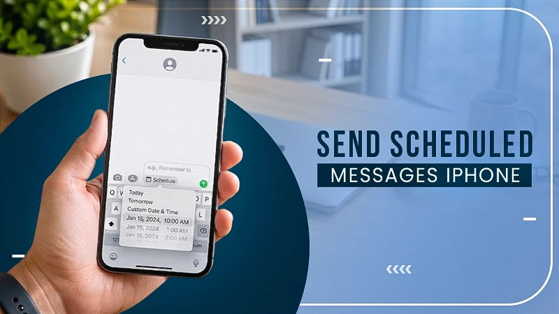 How to Schedule a Text Message on iPhone- (Simple Methods)