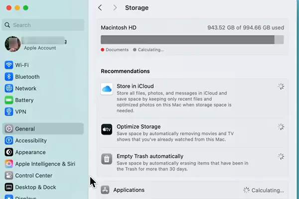 Mac storage recommendations