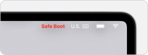 Safe mode on a Mac