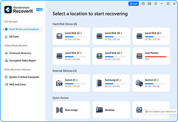 Wondershare Recoverit for Mac