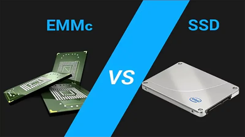 d-eMMC vs SSD