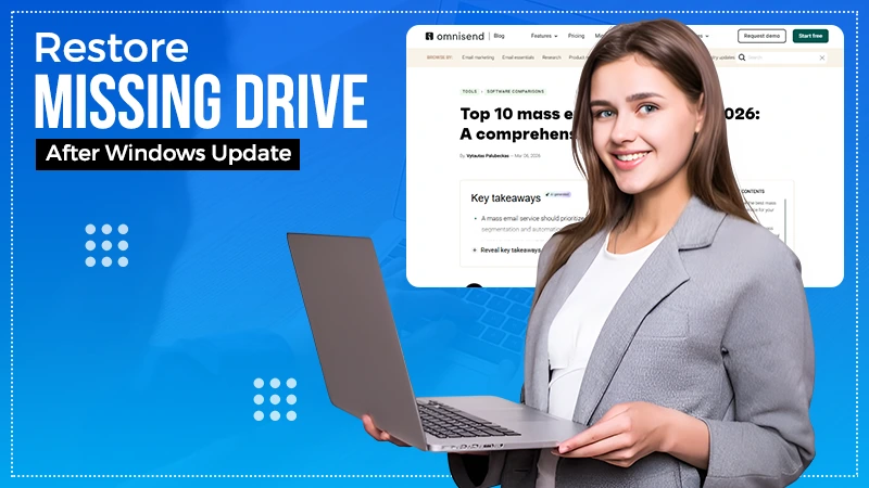 Restore Missing Drive