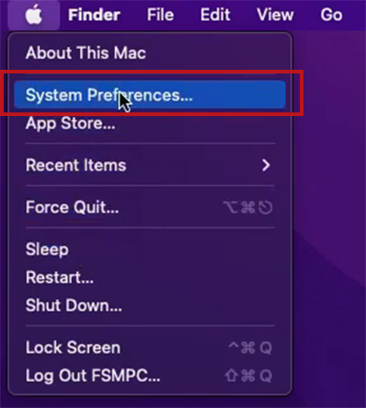 System preferences